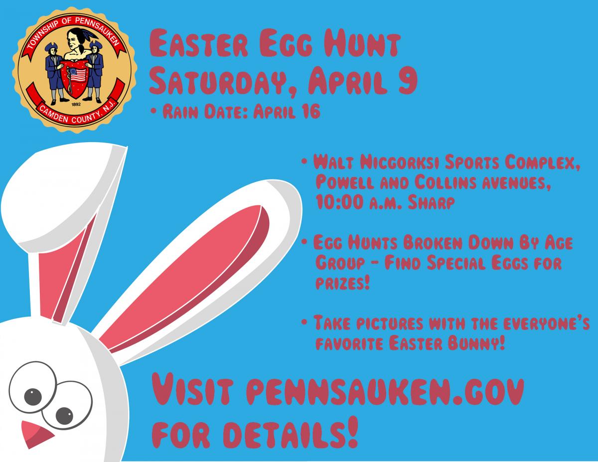 Easter Egg Hunt On April 9