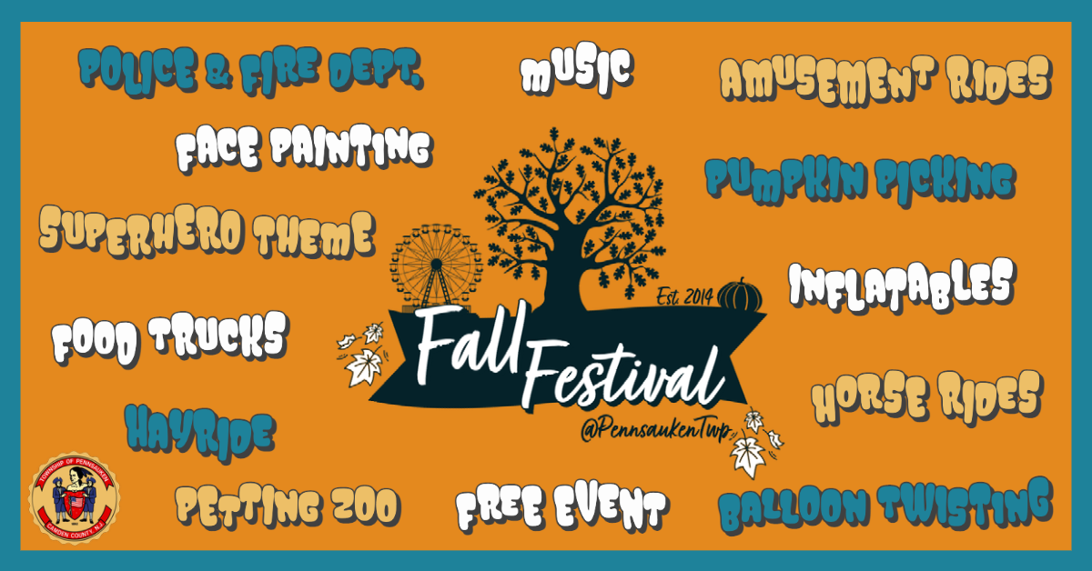 Pennsauken Fall Festival October 15, 2022
