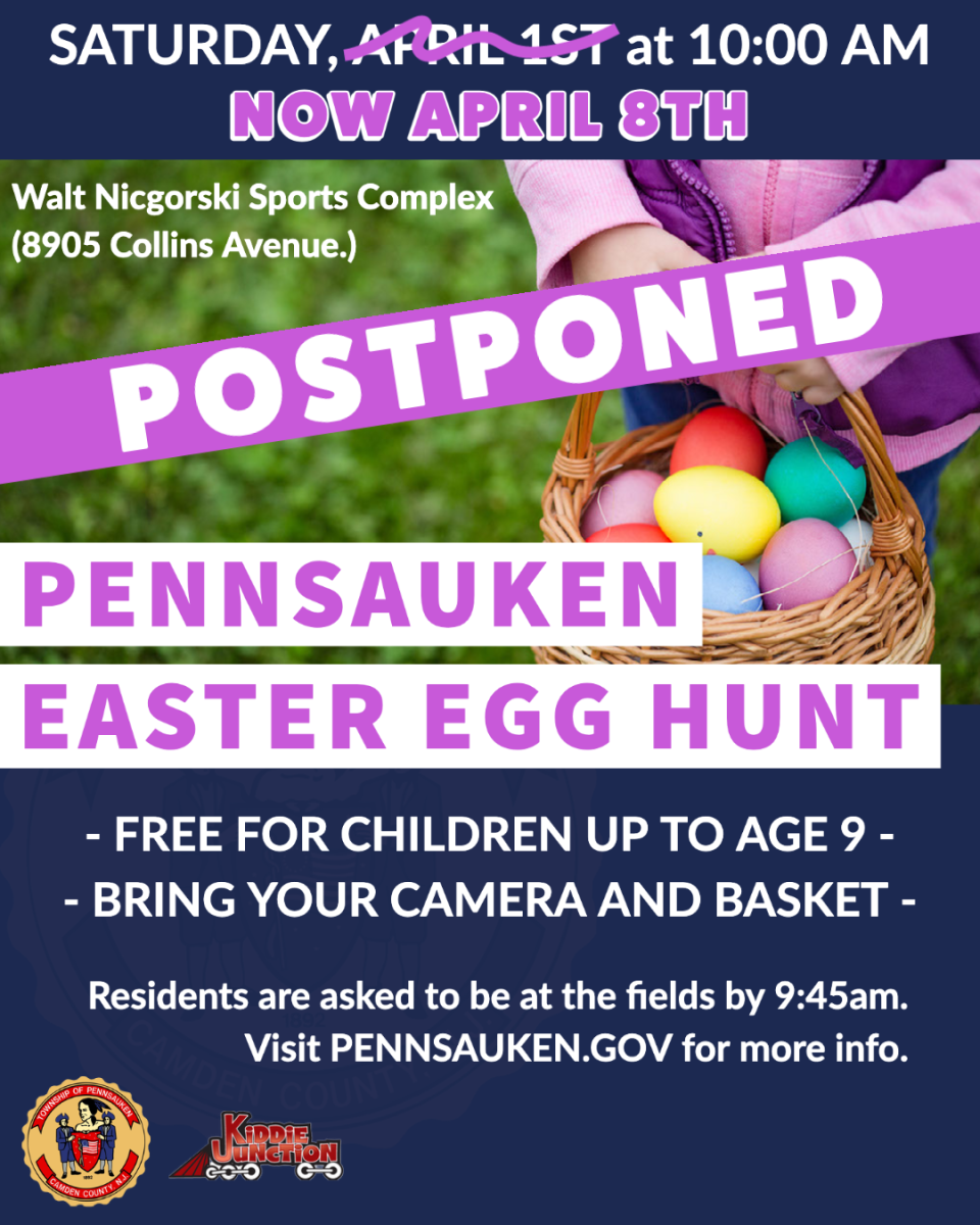 2023 Easter Egg Hunt Moved To Saturday, April 8